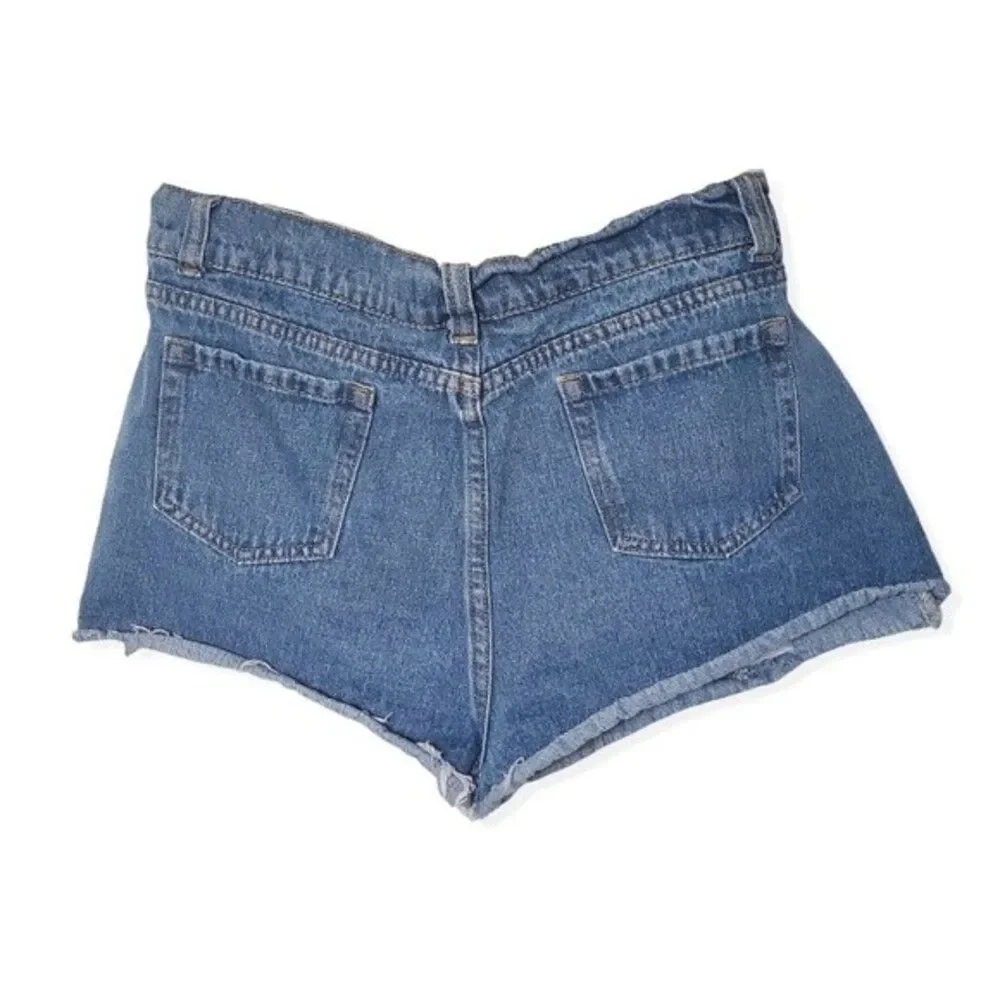 PrettyLittleThing High waisted Denim Jean Shorts Size 10